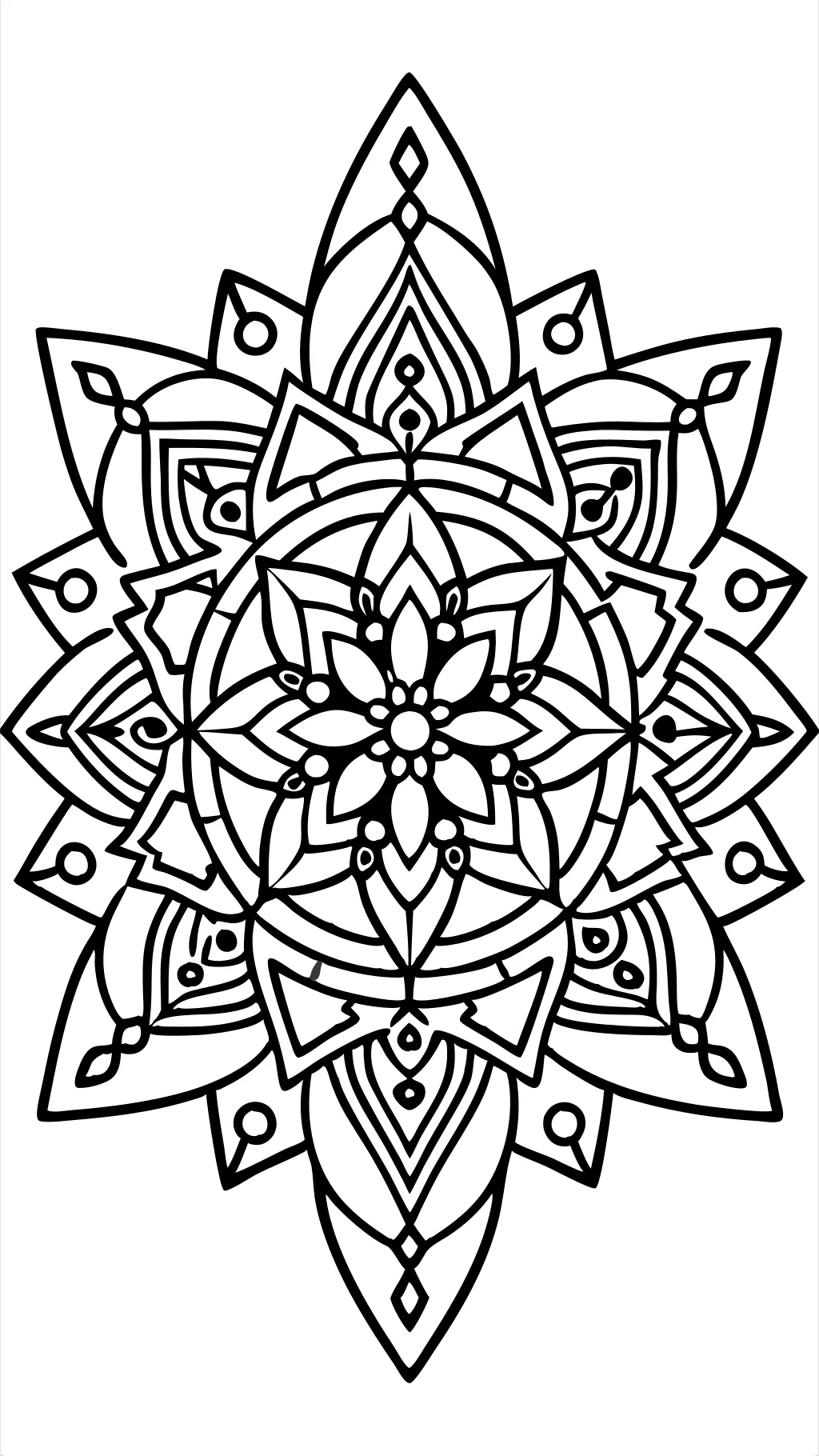 coloriages adultes gratuits mandala